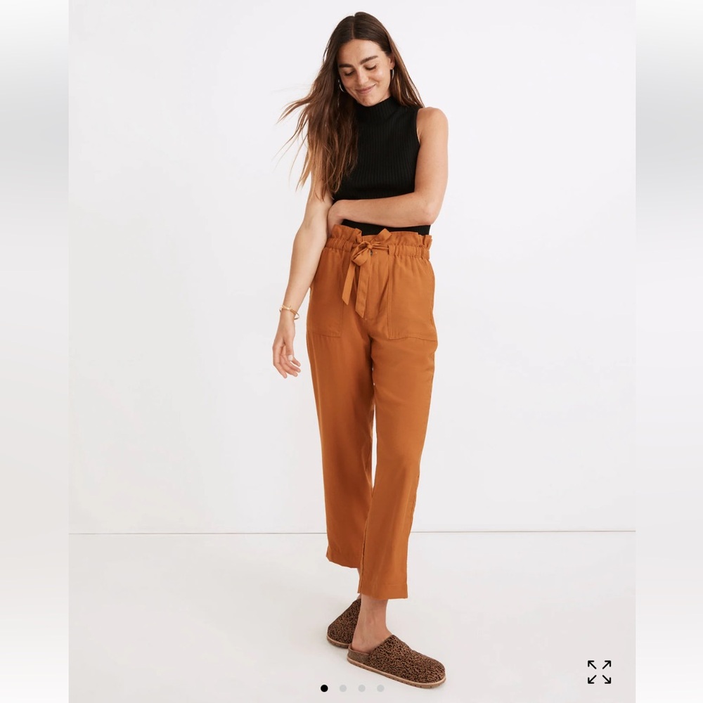 MADEWELL Dunaway Paperbag Pants